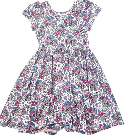 Charlie's Project Day Of The Dead Skulls Dress - Picture 1 of 6